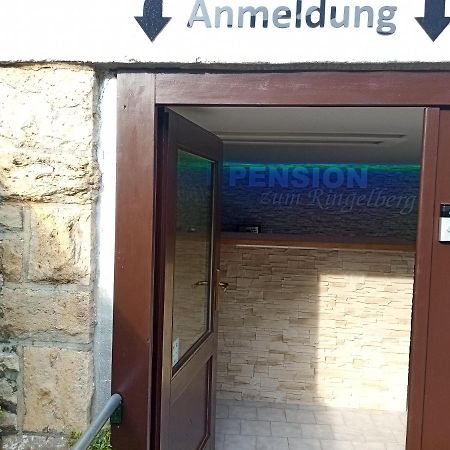 Pension Zum Ringelberg Erfurt Eksteriør billede